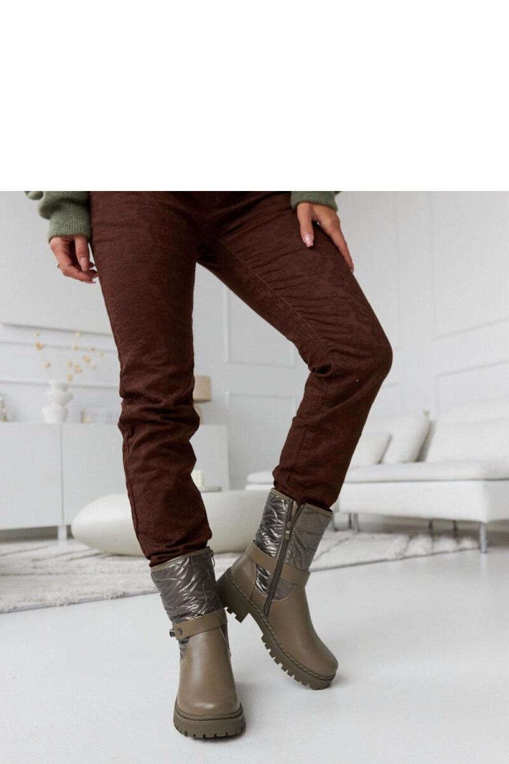 Bottes femme Solea — vert