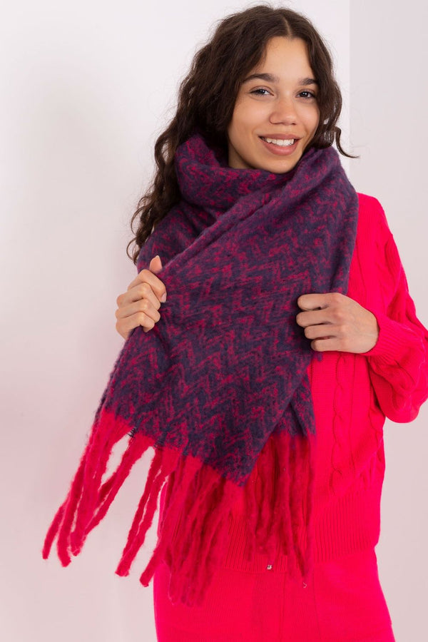 Châle femme AT — bleu marine