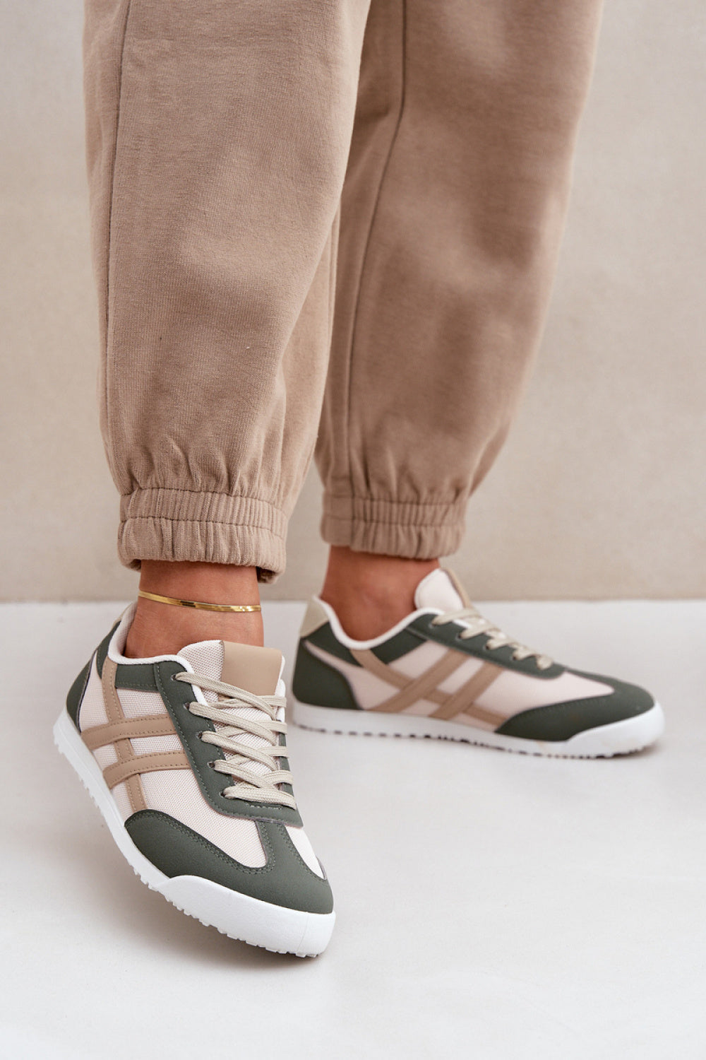 Baskets femme Step in style — vert