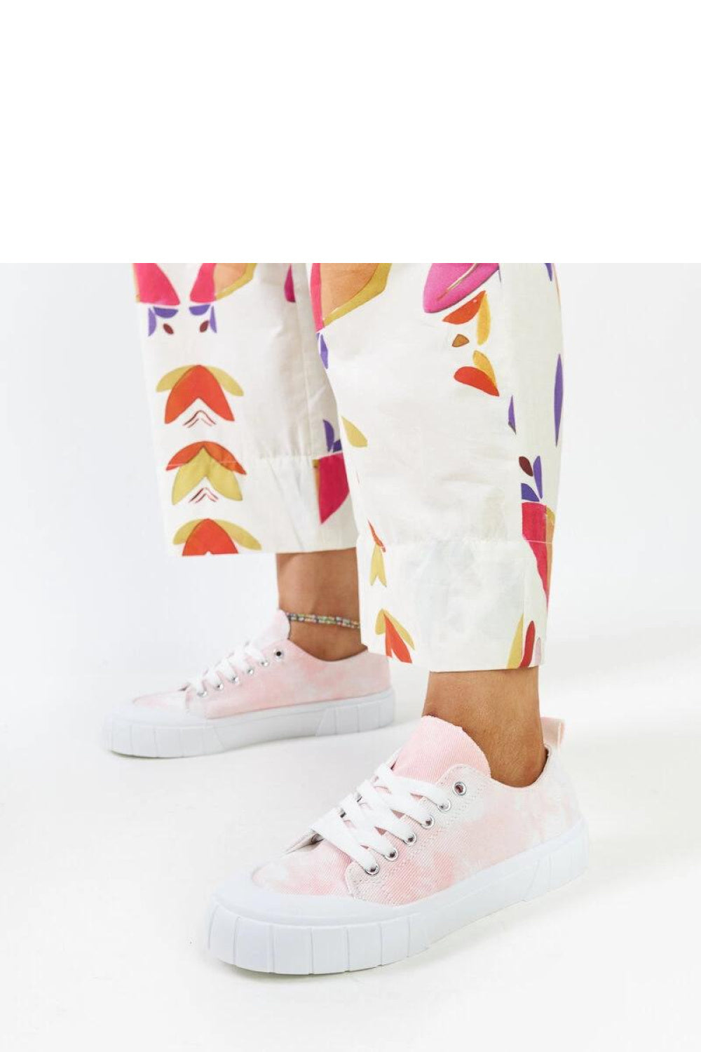 Baskets femme Solea — rosé