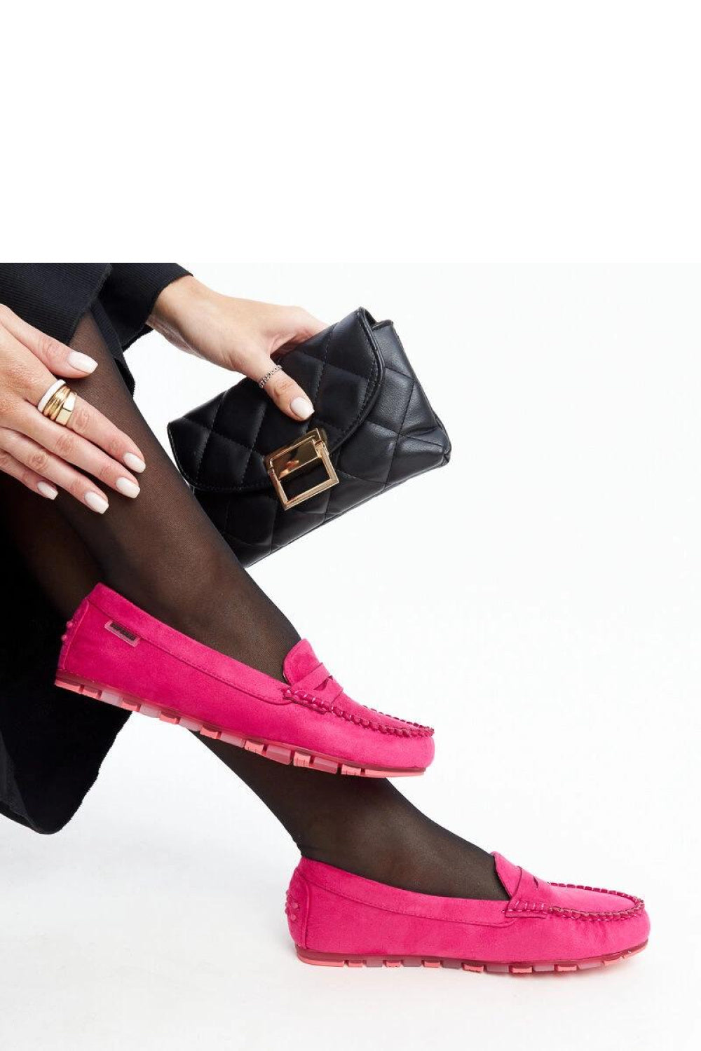 Moccasins femme Solea — rosé