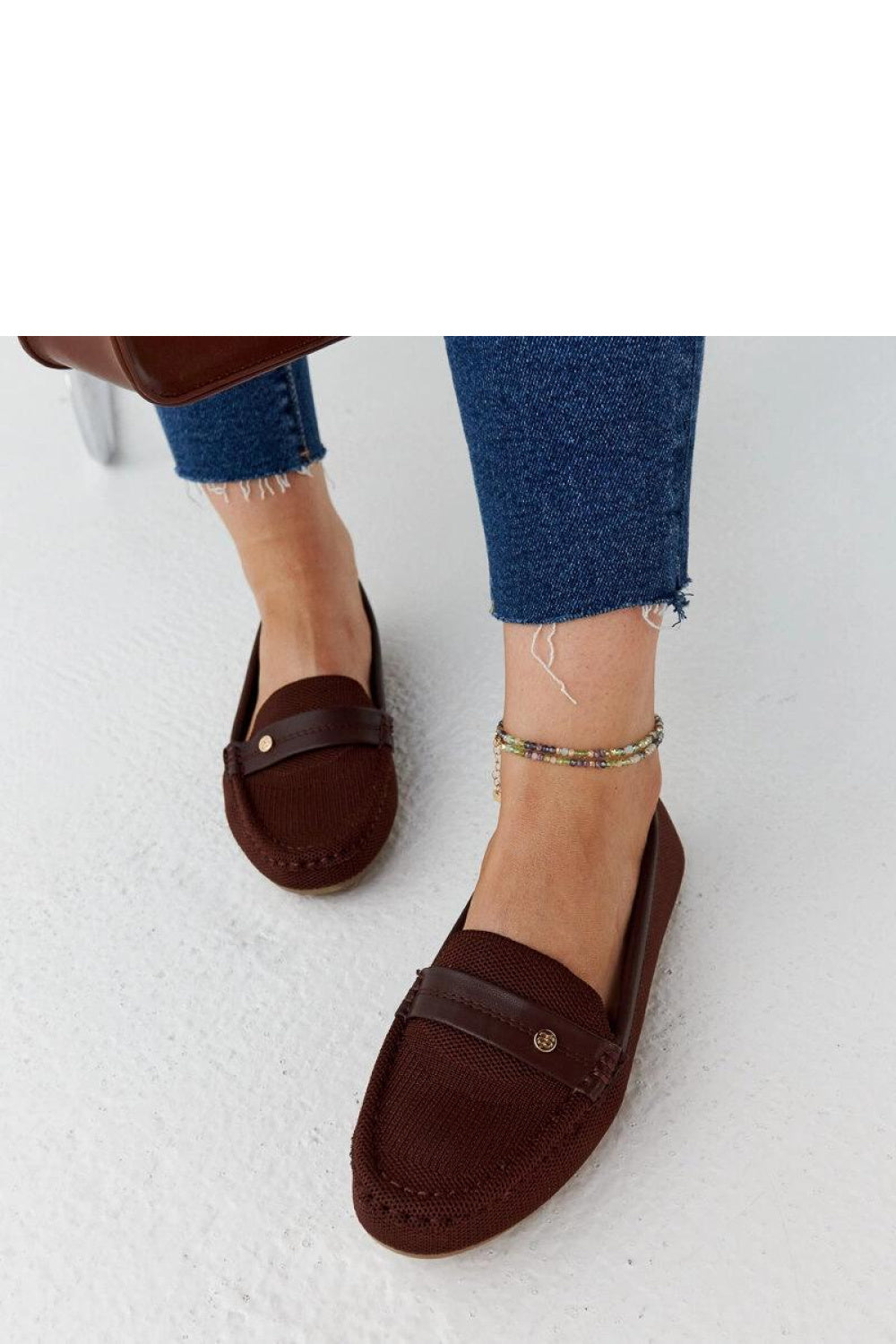 Moccasins femme Solea — brun