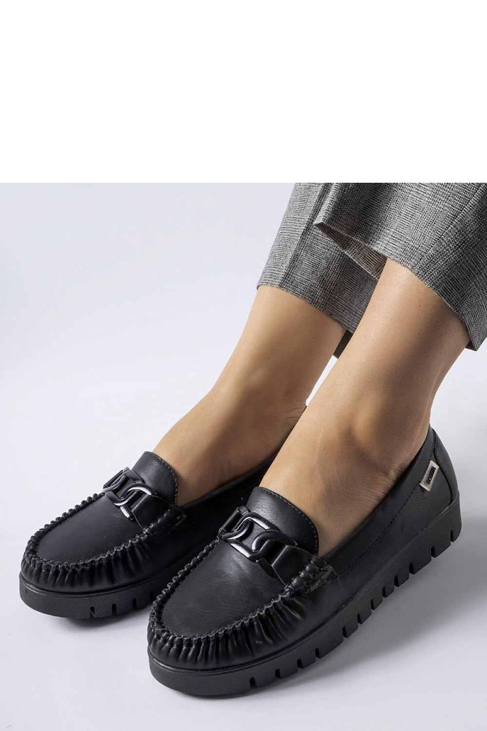 Moccasins femme Solea — noir