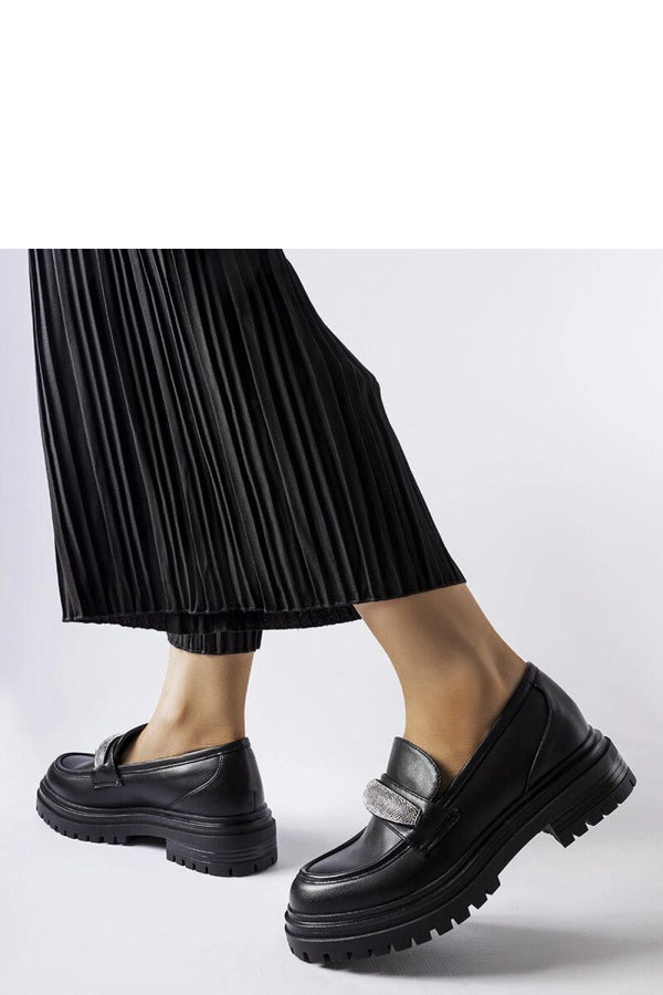 Moccasins femme Solea — noir