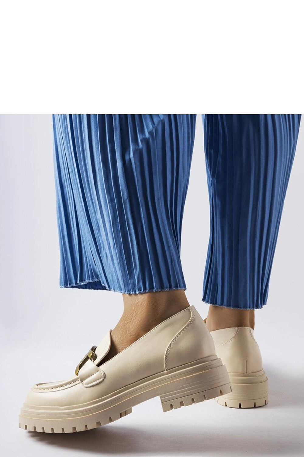 Moccasins femme Solea — beige