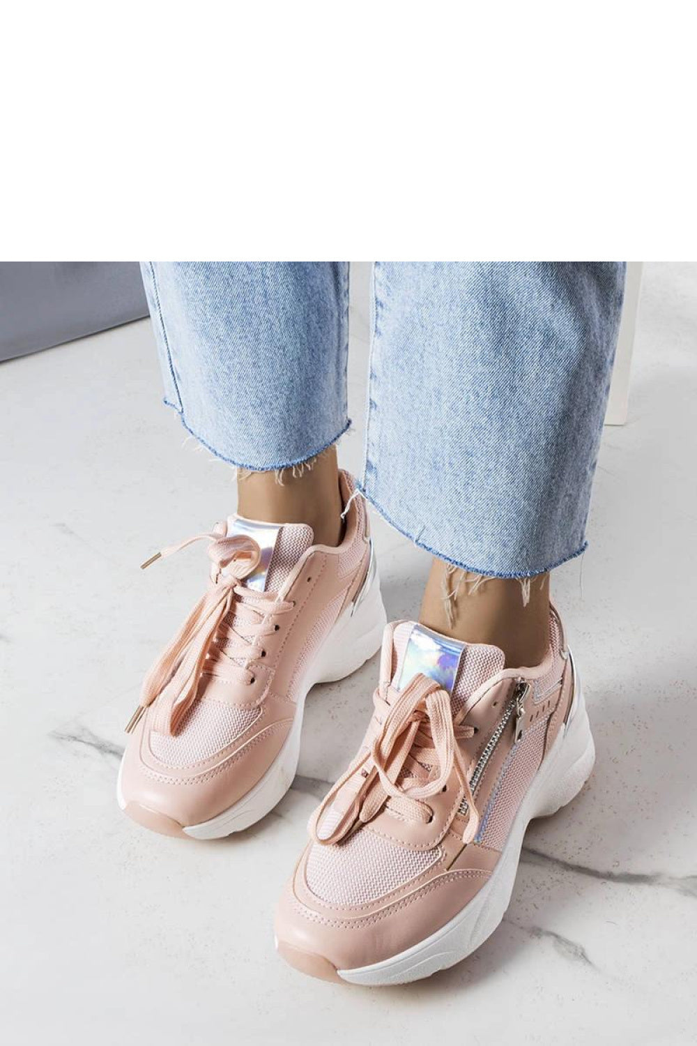 Baskets femme Solea À Plateforme À — rosé