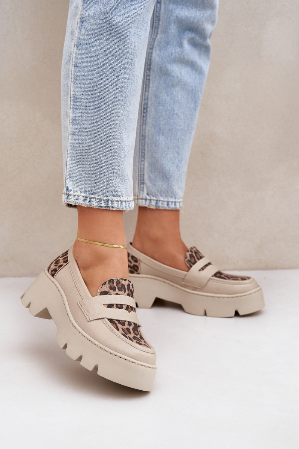 Moccasins femme Step in style — beige