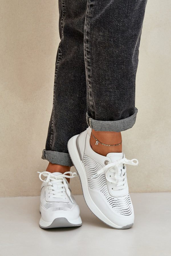 Baskets femme Step in style À Plateforme À — blanc