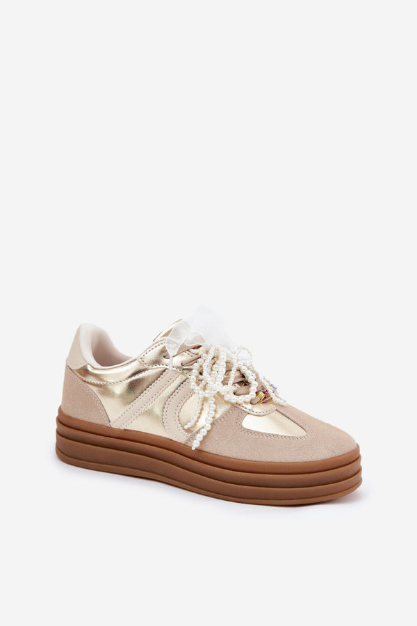 Chaussures de sport femme Step in style — beige