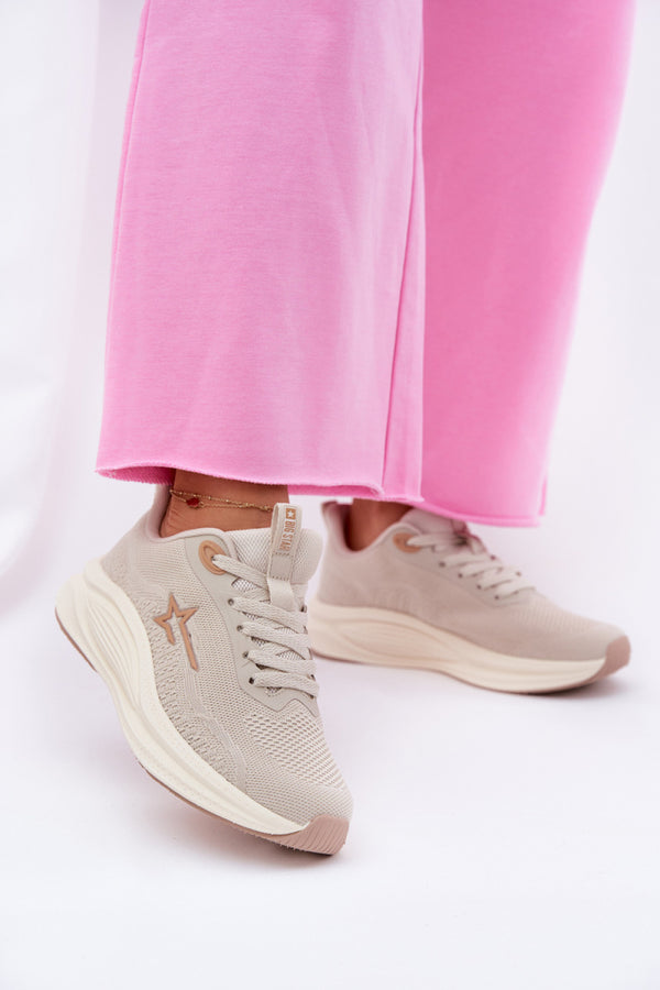 Baskets femme Step in style À Plateforme À — beige