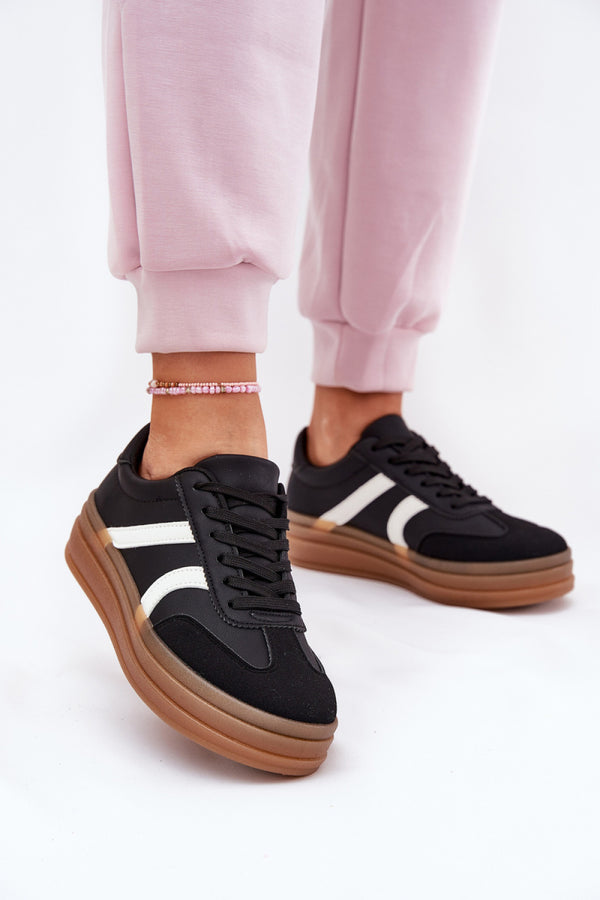 Baskets femme Step in style À Plateforme À — noir