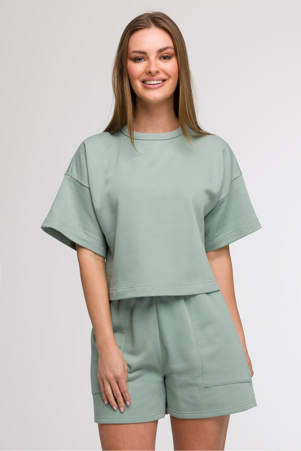 T-shirt femme BeWear Sweatshirt Sweatshirt — vert