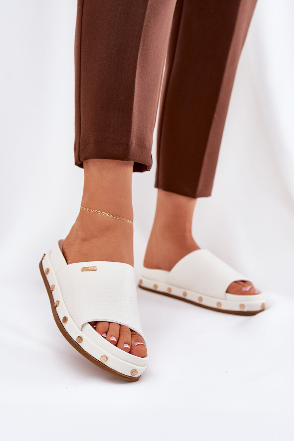 Sandales femme Step in style À Plateforme À — blanc