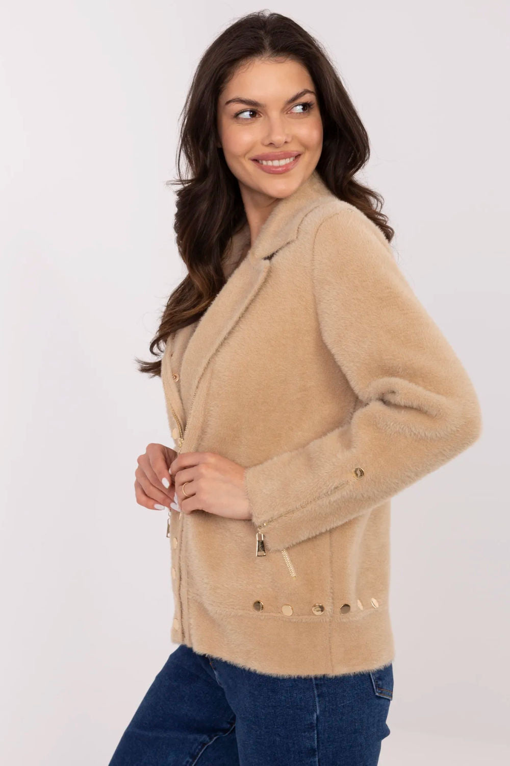Veste femme MBM — beige
