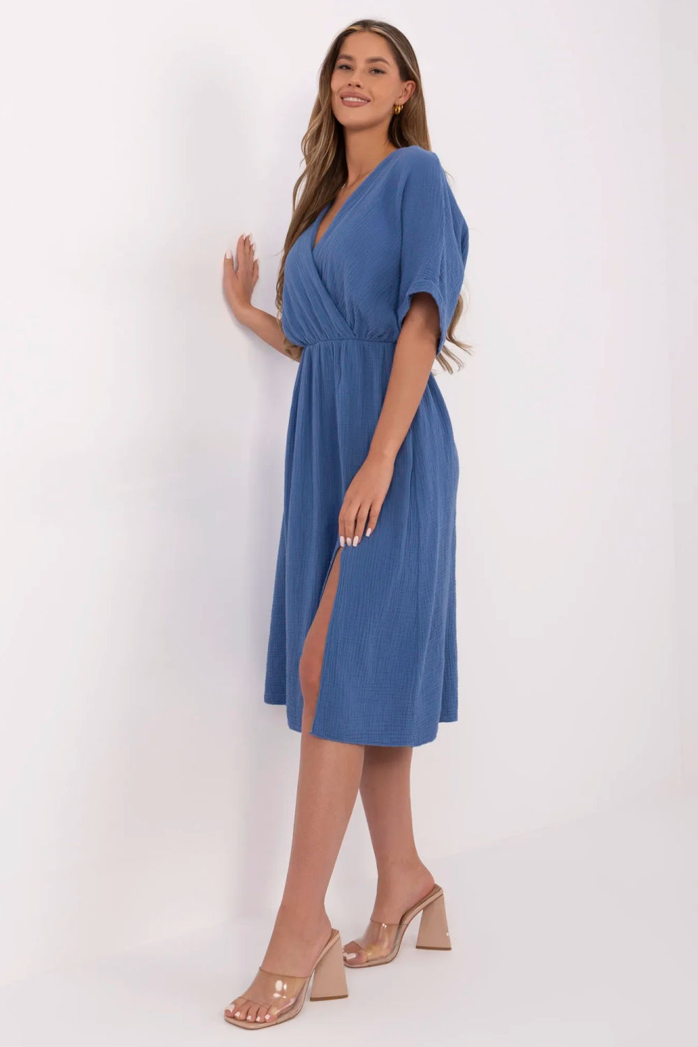 Robe femme Italy Moda De Jour De — bleu
