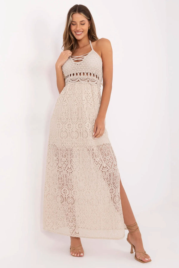 Robe femme Italy Moda De Jour De — beige