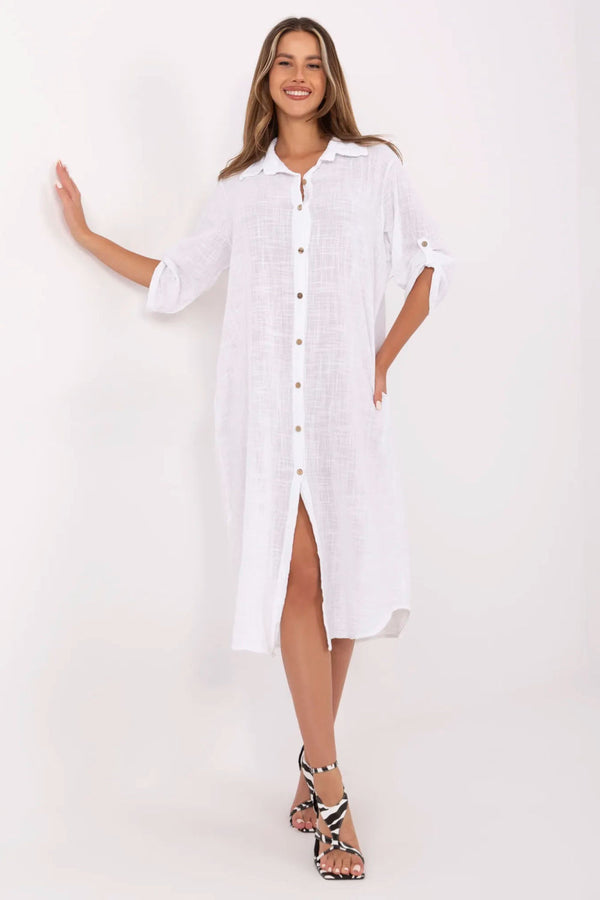 Robe femme Och Bella De Jour De — blanc