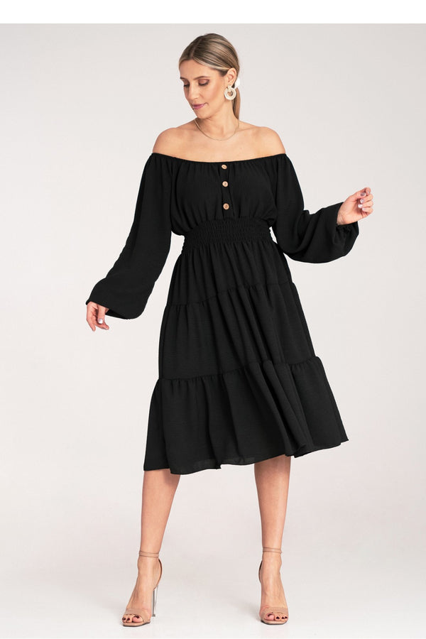 Robe femme Figl De Jour De — noir