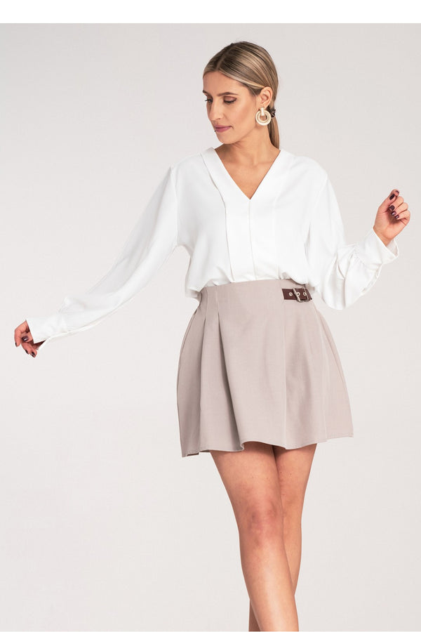 Jupe femme Figl Courte Courte — beige