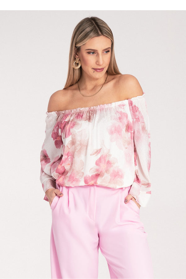 Blouse femme Figl Chemisier Chemisier — rosé
