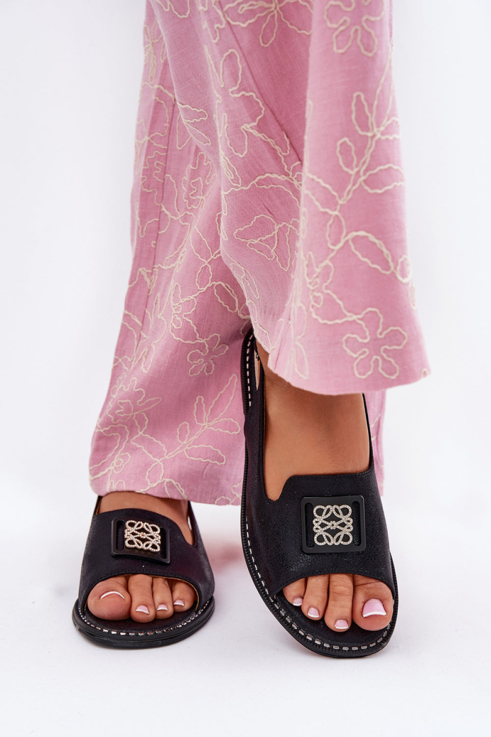 Sandales femme Step in style — noir