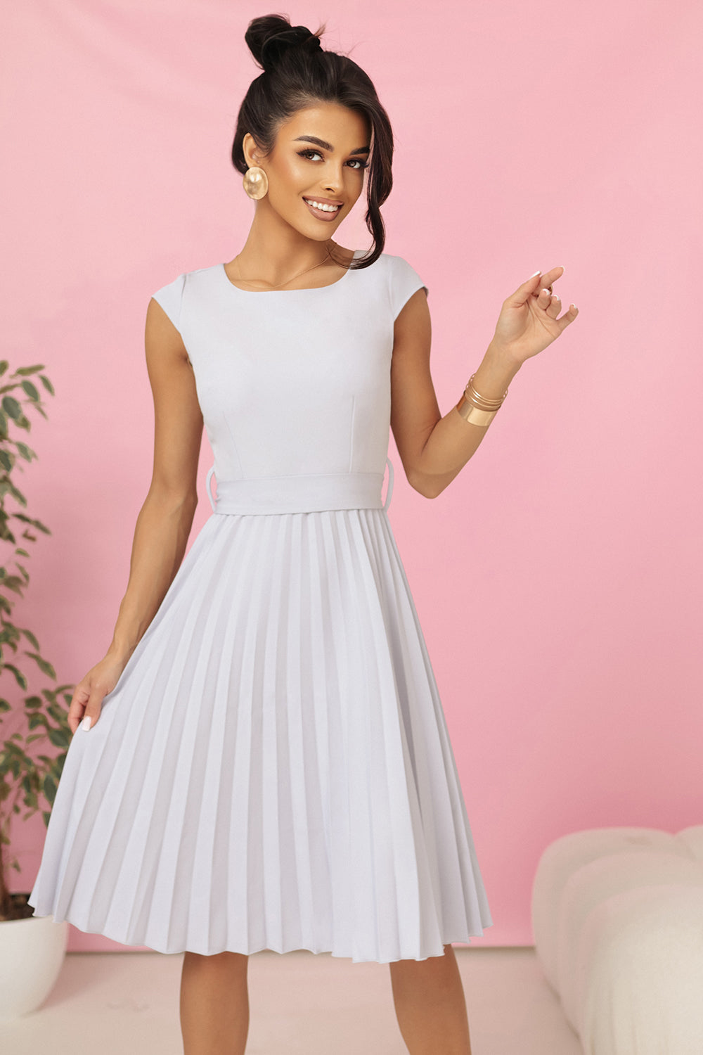 Robe femme Numoco De Jour De — gris