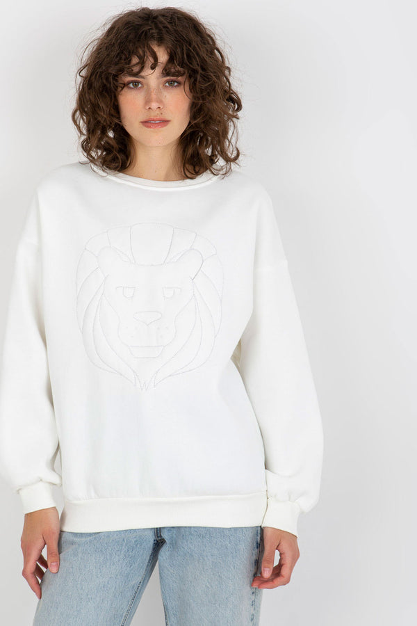 T-shirt femme Ex Moda Sweatshirt Sweatshirt — beige