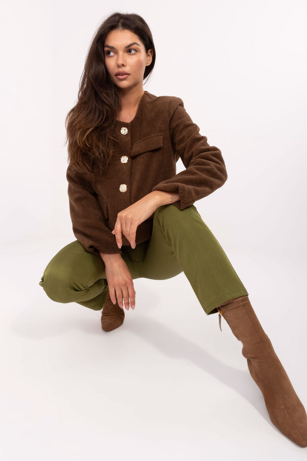 Blazer femme Rue Paris — brun