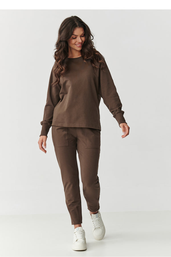 Ensemble lingerie femme Makadamia L Ensemble L — brun