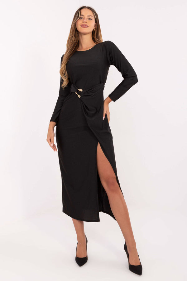 Robe femme Italy Moda De Soirée De — noir