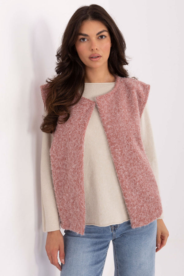 Gilet femme Rue Paris — rosé