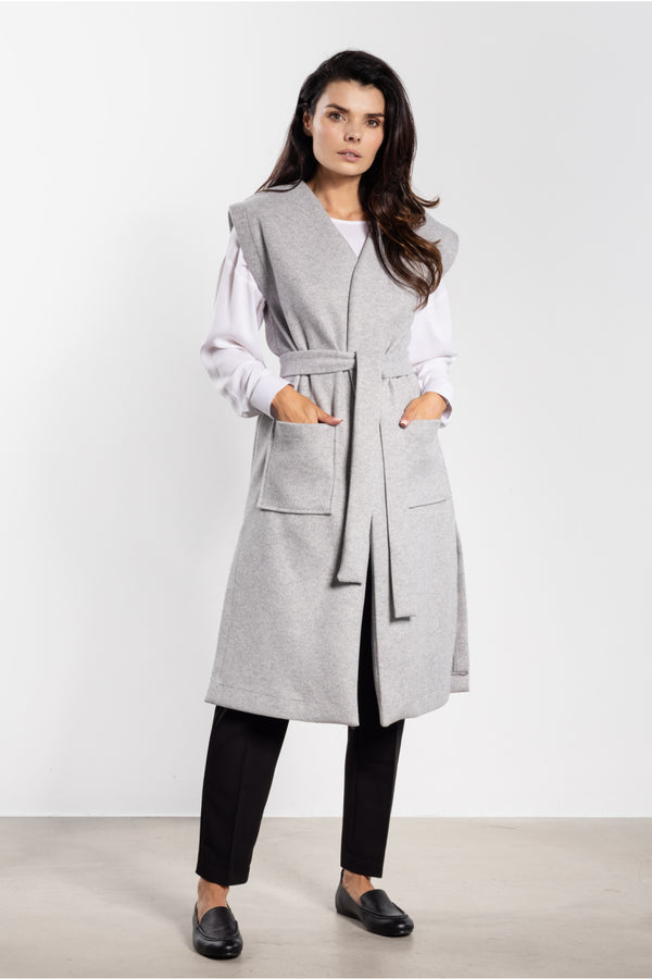 Gilet femme awama — gris