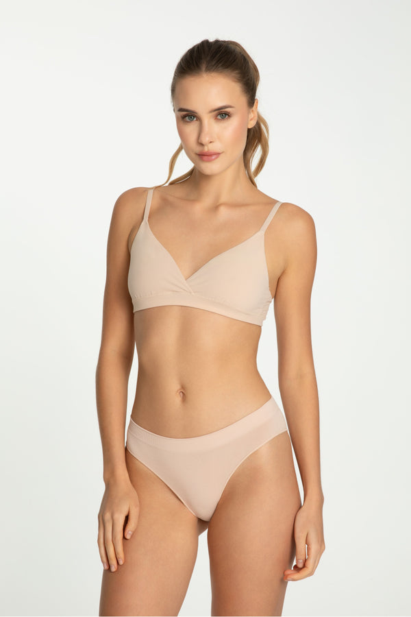 Culotte femme Julimex Culottes Culottes — beige