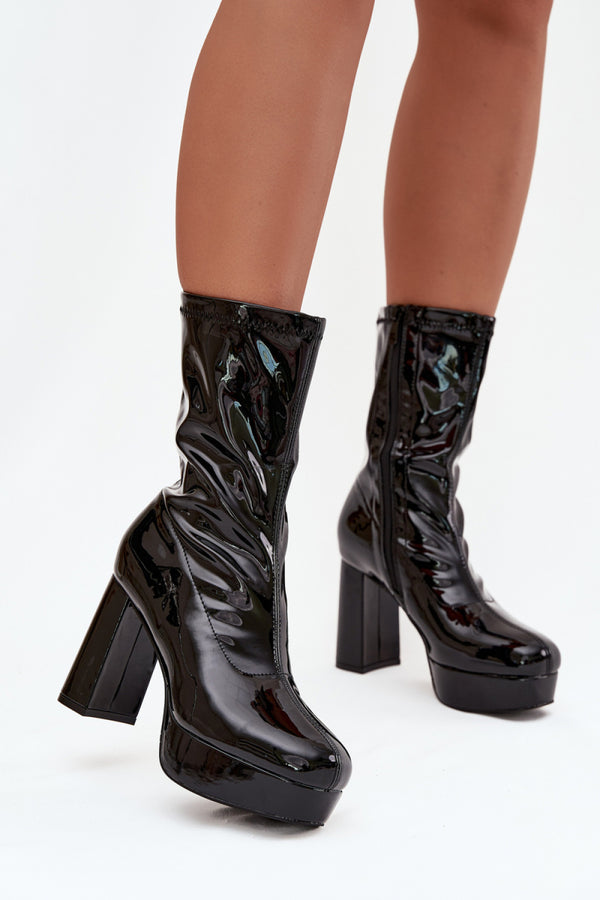 Bottes femme Step in style À Talons À — noir