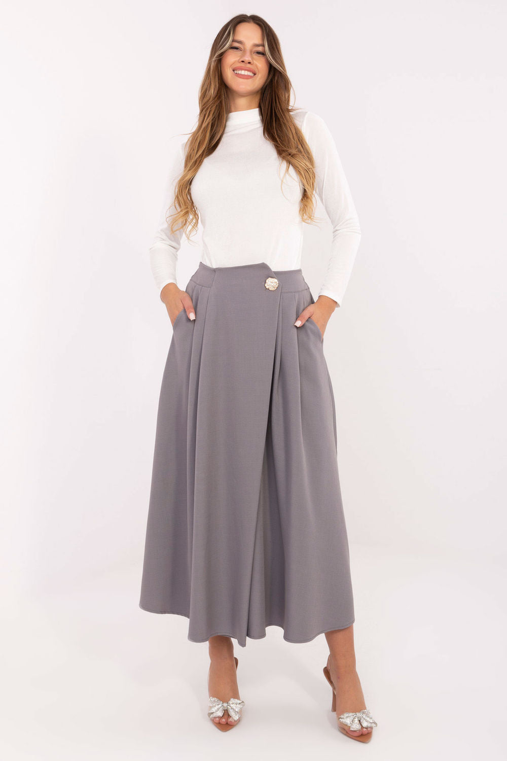 Jupe femme Rue Paris — gris