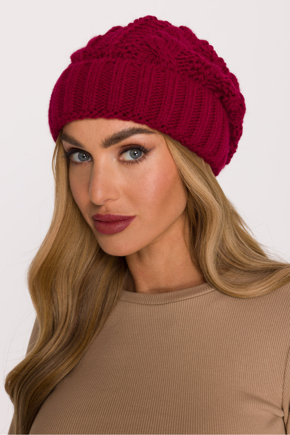 Bonnet femme Moe — rouge