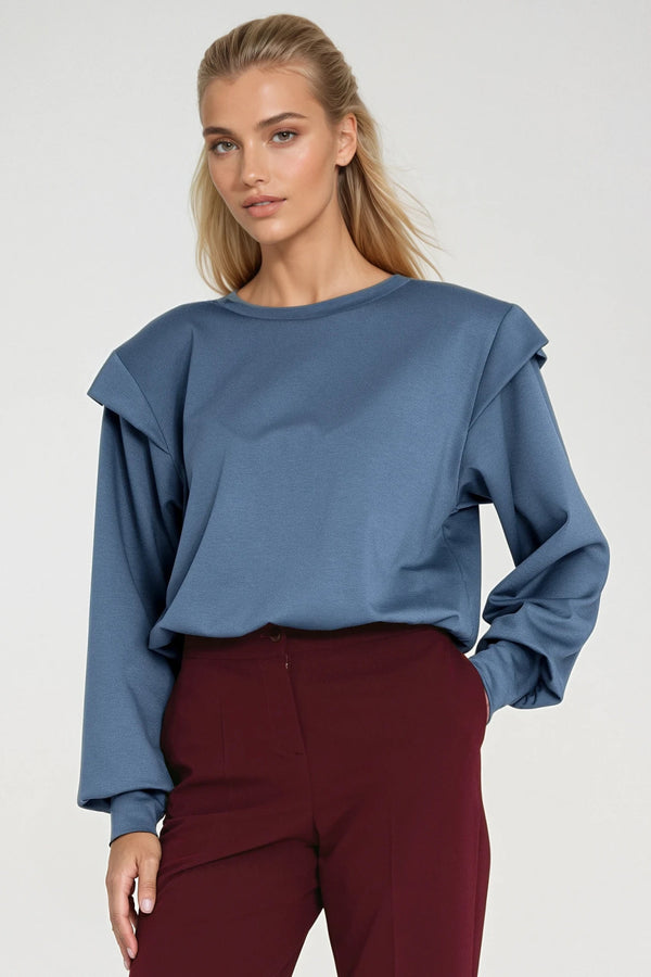 T-shirt femme Nife Sweatshirt Sweatshirt — bleu