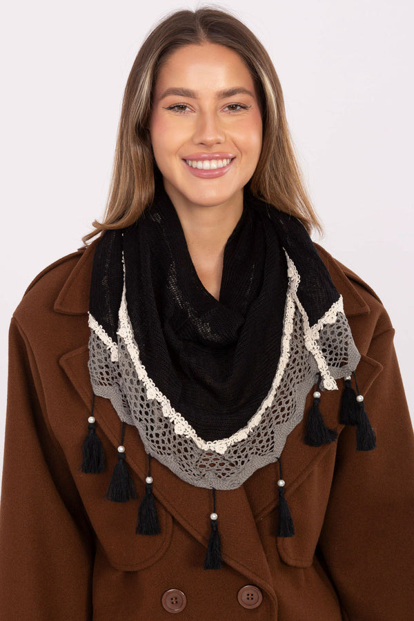 Foulard femme AT — noir