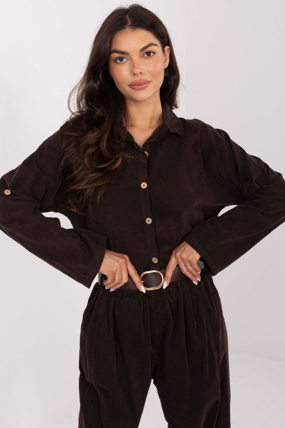 Blouse femme Italy Moda — brun