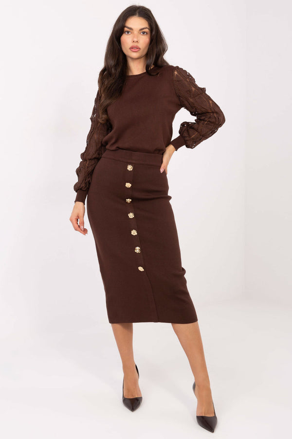 Jupe femme Factory Price — brun