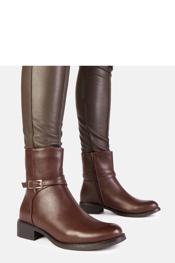 Bottes femme Solea — brun