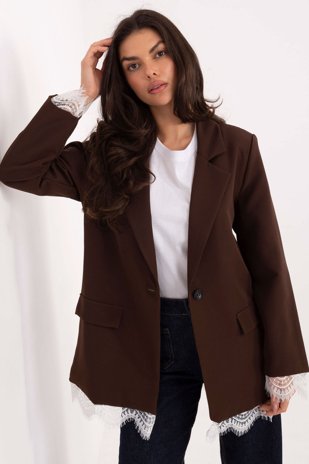 Veste femme Italy Moda — brun