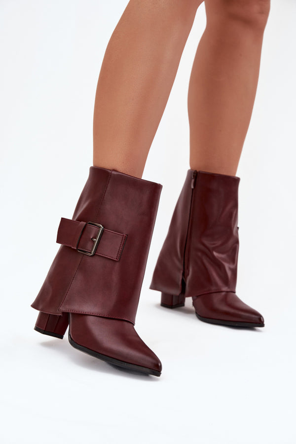Bottes femme Step in style À Talons À — rouge