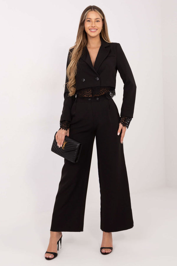 Chaussures à talons femme Rue Paris Pantalon Pantalon — noir