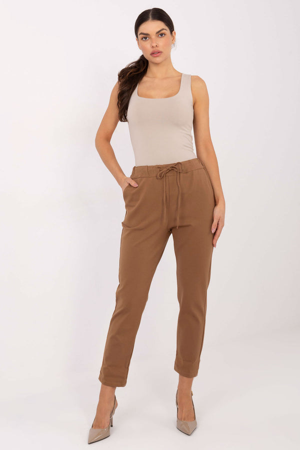 Chaussures à talons femme Factory Price Pantalon Pantalon — brun