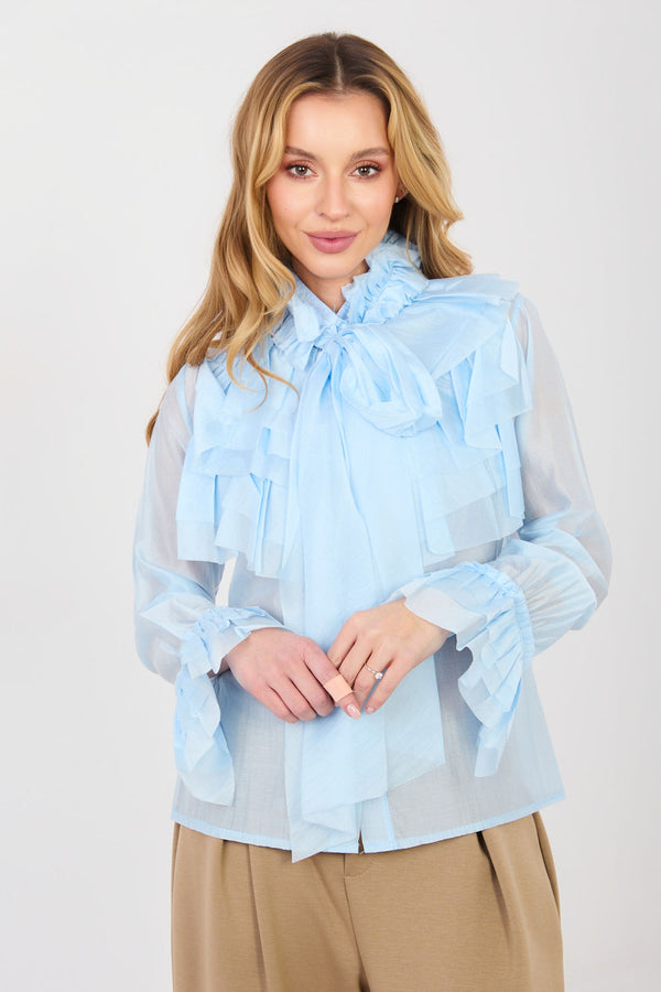 Blouse femme Factory Price — bleu