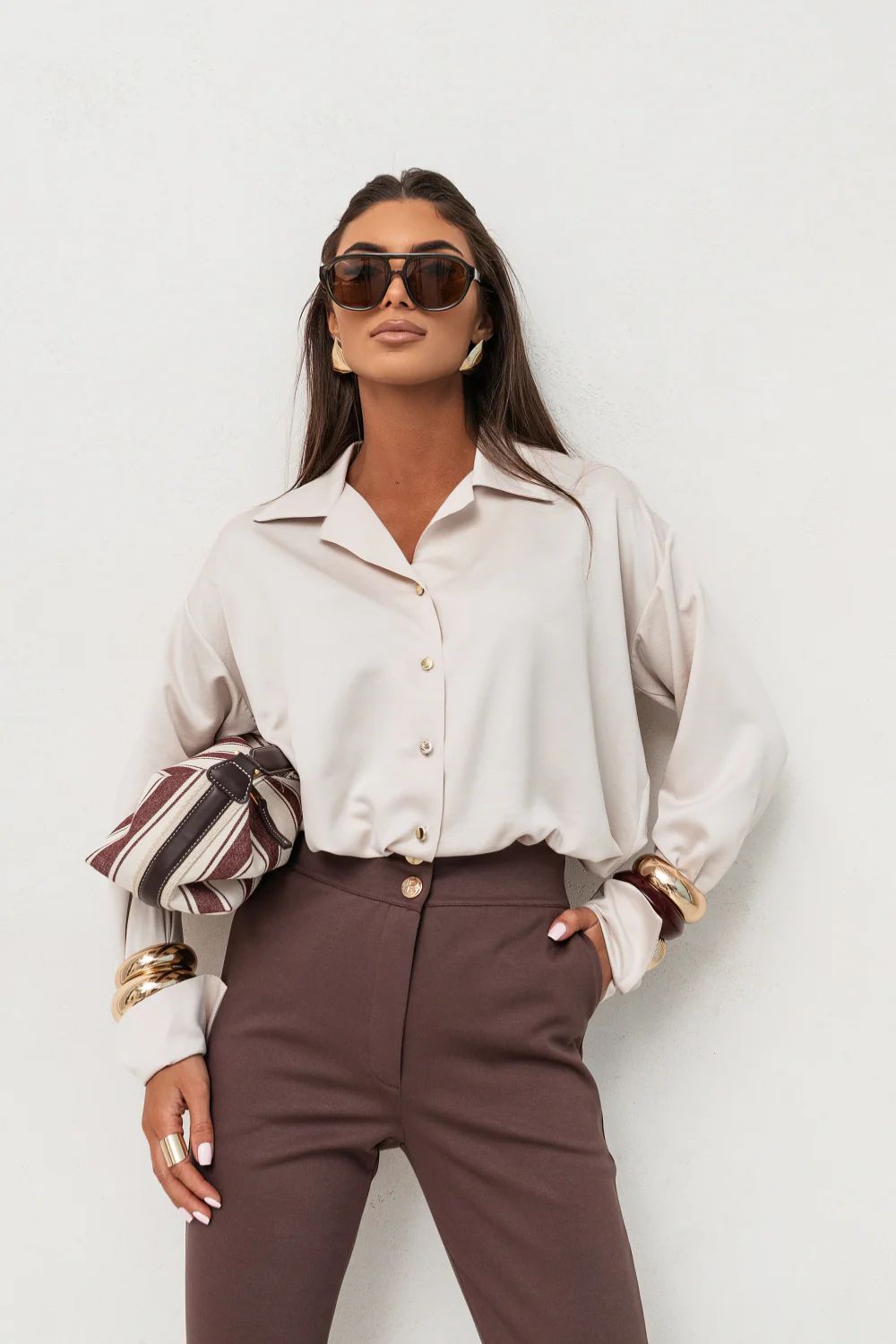 Blouse femme LaBalancia — beige