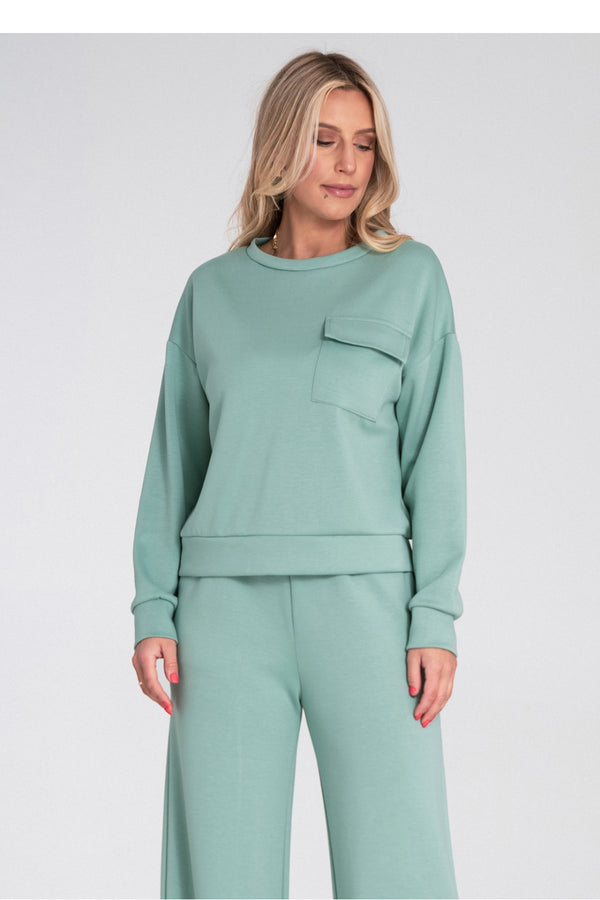 T-shirt femme Figl Sweatshirt Sweatshirt — vert
