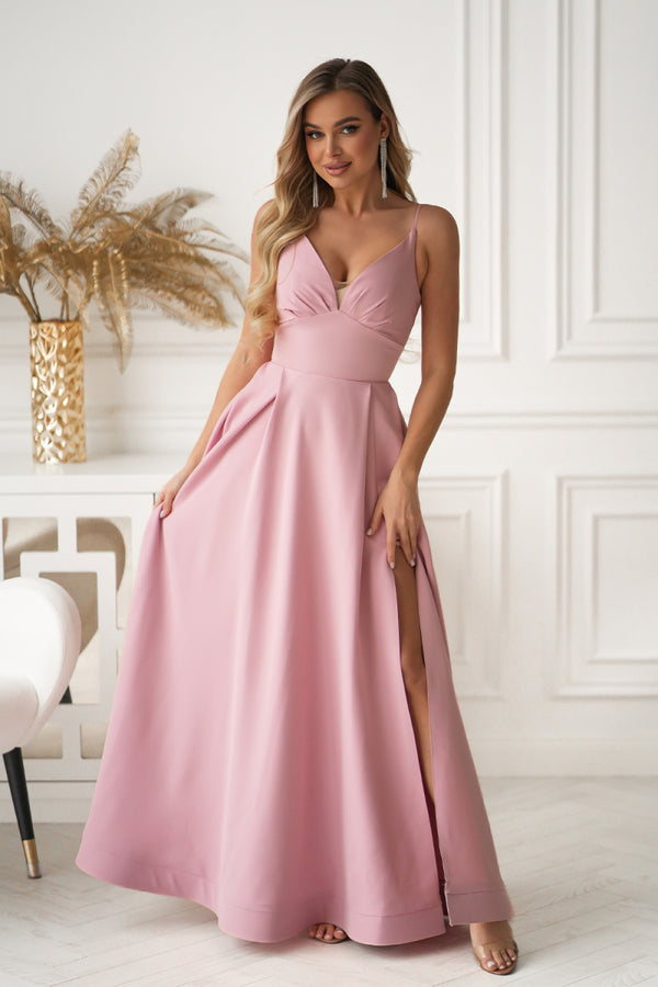 Robe femme Bicotone Longue Longue — rosé