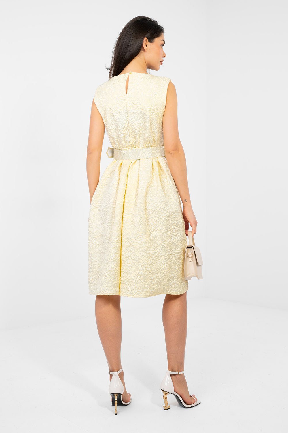 Robe femme Rue Paris De Cocktail De — jaune